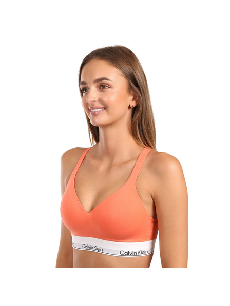Calvin Klein Dámska podprsenka Calvin Klein oranžová