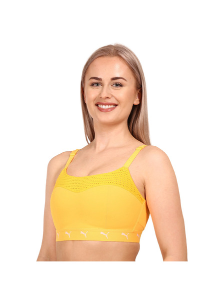 Puma Dámska športová podprsenka Puma oranžová