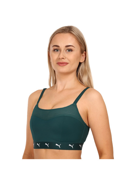 Puma Dámska športová podprsenka Puma zelená