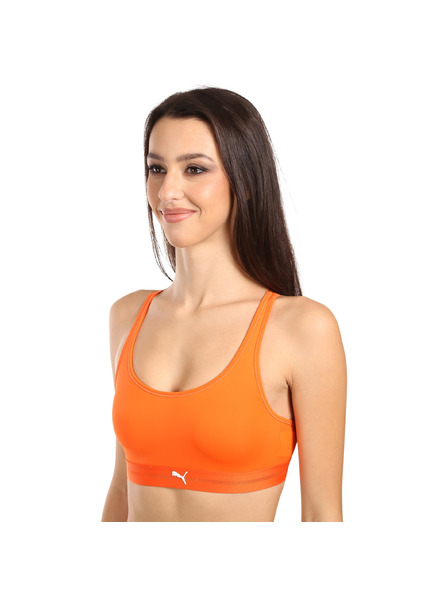Puma Dámska športová podprsenka Puma oranžová