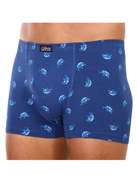 gino Pánske boxerky Gino modré