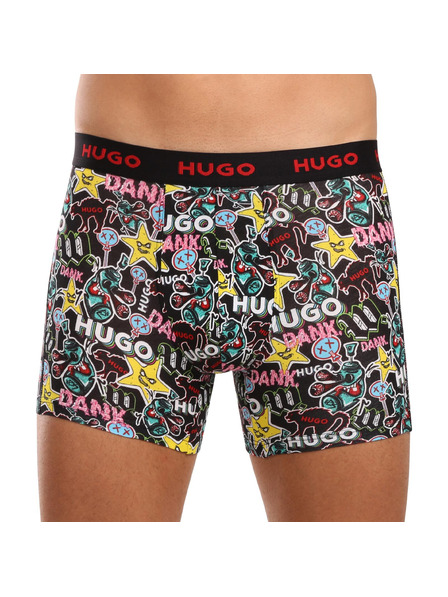 HUGO Sada troch - pánske boxerky HUGO viacfarebné