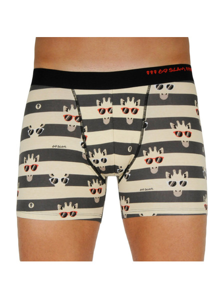 69slam Sada troch - pánske boxerky 69SLAM fit bamboo mix