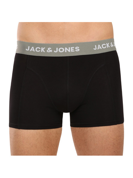 Jack & Jones Sada troch - pánske boxerky Jack and Jones čierne