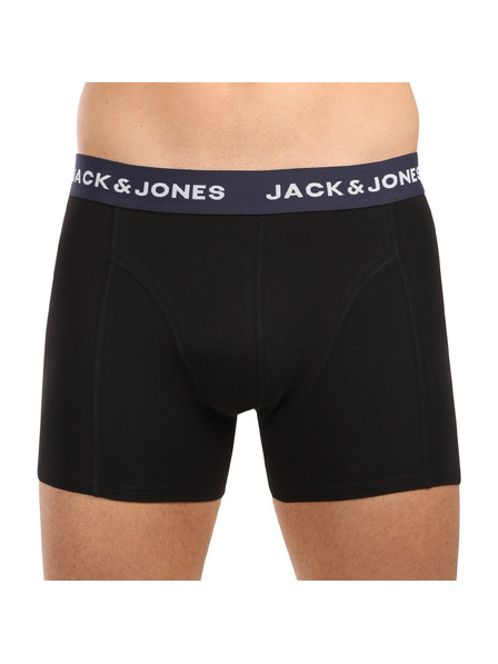 Jack & Jones Sada piatich - pánske boxerky Jack and Jones čierne