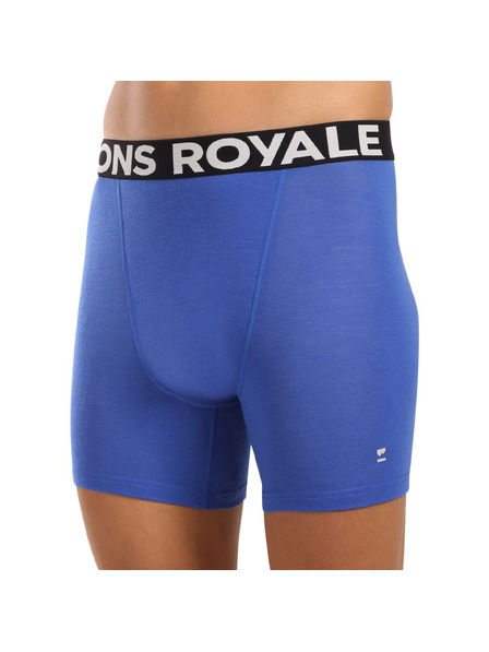 Mons Royale Pánske boxerky Mons Royale merino modré