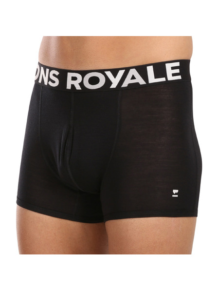 Mons Royale Pánske boxerky Mons Royale čierne