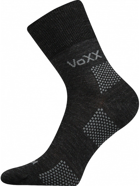 VoXX Ponožky Voxx vysoké tmavo sivé