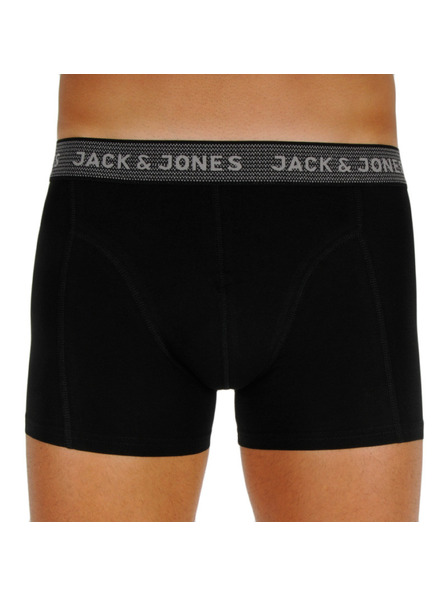 Jack & Jones Sada troch čiernych boxeriek Jack & Jones