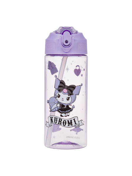 BAAGL BAAGL Tritánová fľaša na pitie so slúchadlom Kuromi Fortune Dream, 500 ml