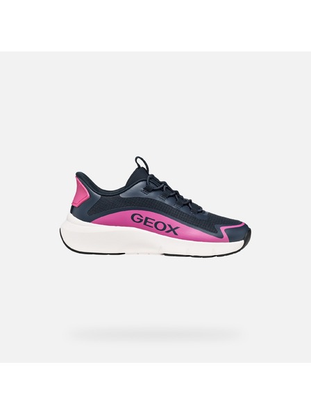 Geox Tmavomodré dievčenské tenisky Geox Pro-ran Fast in