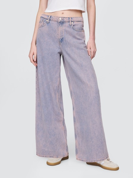 GAP Džínsy Baggy Rose Mist Pink GAP