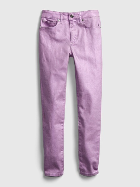 GAP Detské džínsy High Rise Foil Jeggings Stretch GAP