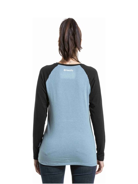 Meatfly Meatfly dámske merino tričko Grace Cloud / Black