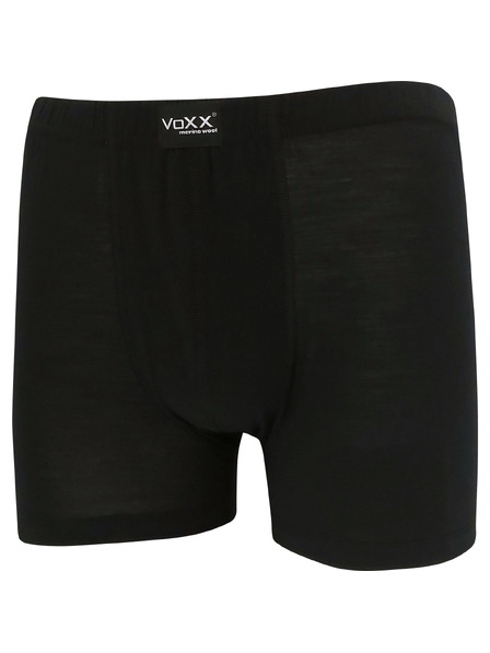 VoXX Pánske boxerky VoXX MERINOWOOL čierne