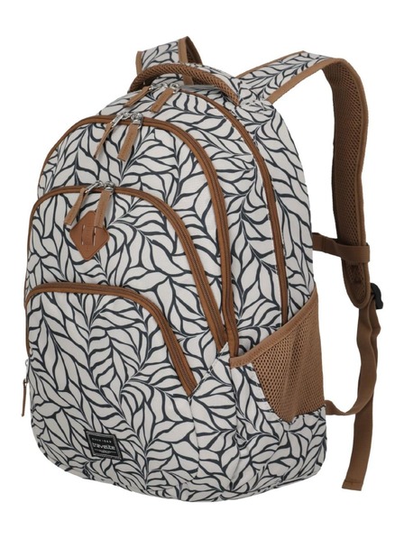 Travelite Batoh Travelite Basics Backpack Print Off-White