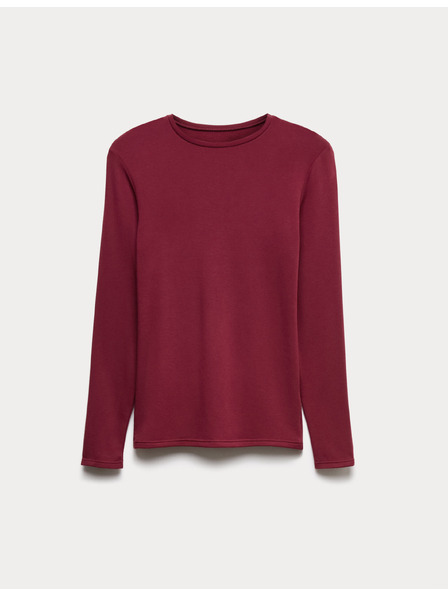 Marks & Spencer Termo top s výstrihom ku krku, s technológiou Heatgen™, stredná ohrievavosť Marks & Spencer červená