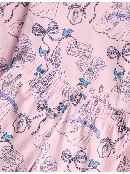 Marks & Spencer Pyžamo z čistej bavlny Disney Princess™ (1-8 rokov) Marks & Spencer modrá
