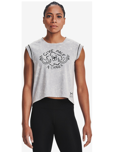 Under Armour Dámske tričko Under Armour Give Pace A Chance SS