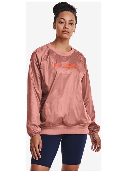 Under Armour Dámska mikina Under Armour Recover Storm Woven Shine Crew