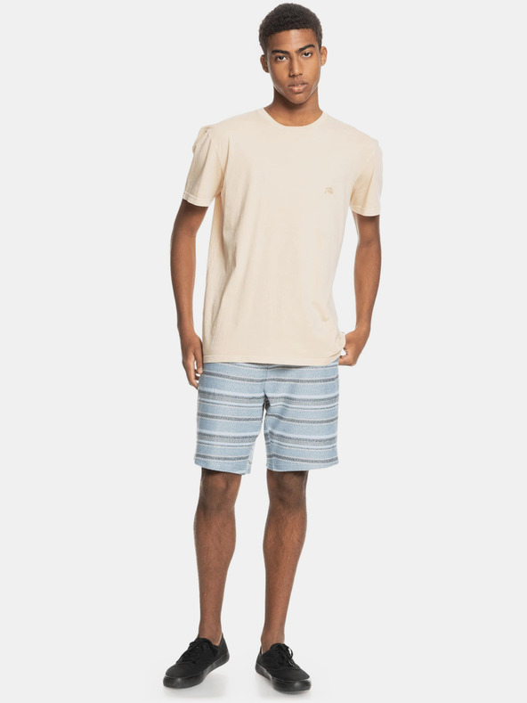 Quiksilver Modré pruhované tepláky Quiksilver Quiksilver