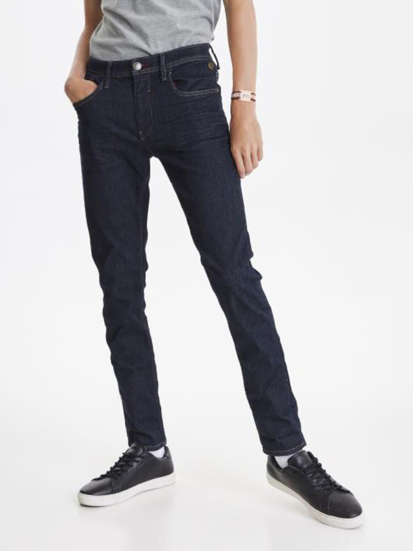 Blend Tmavomodré slim fit džínsy Blend