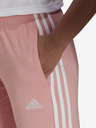 adidas Performance Svetloružové dámske tepláky adidas Performance