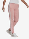 adidas Performance Svetloružové dámske tepláky adidas Performance
