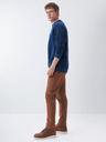 Salsa Jeans Tmavomodrá pánska mikina Salsa Jeans