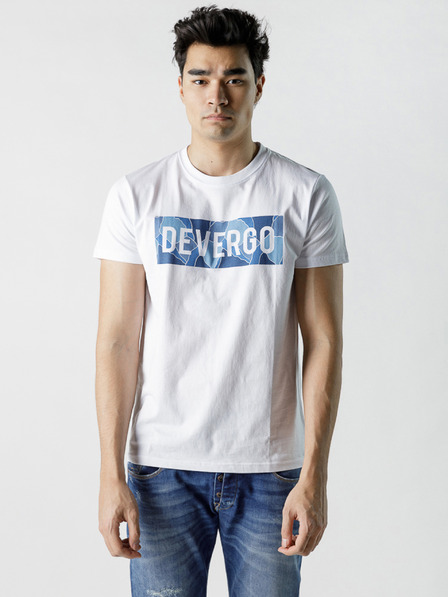 Devergo Biela pánska košeľa Devergo