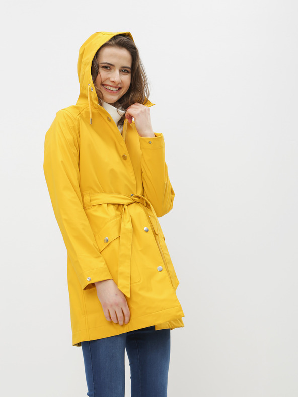 Helly Hansen Žltá dámska bunda HELLY HANSEN Kirkwall
