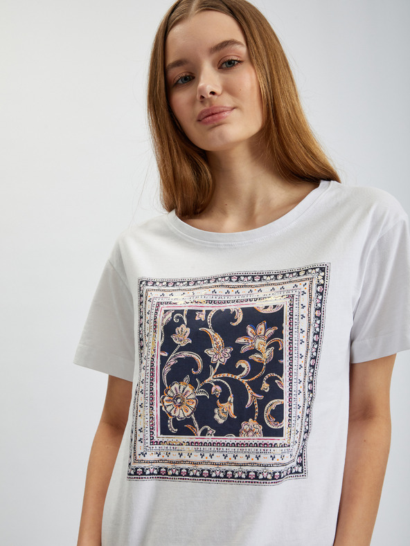 Orsay Biele dámske tričko ORSAY