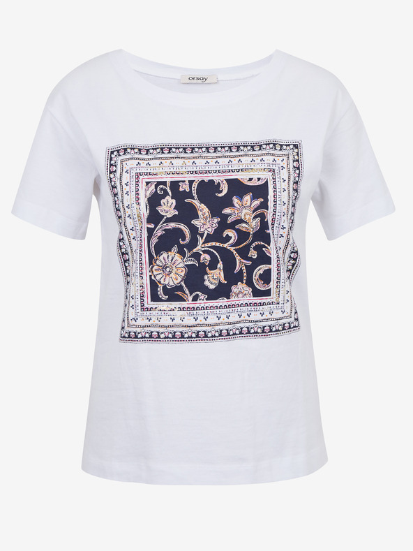 Orsay Biele dámske tričko ORSAY