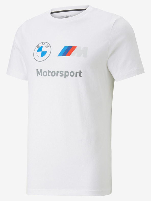 Puma Biele pánske tričko Puma BMW MMS
