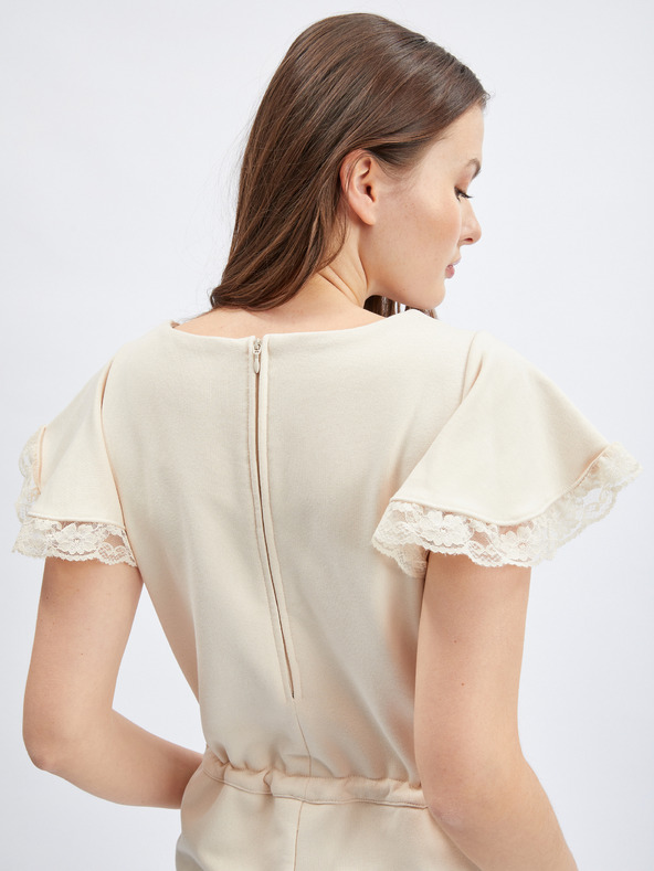 Orsay Krémový dámsky overal ORSAY