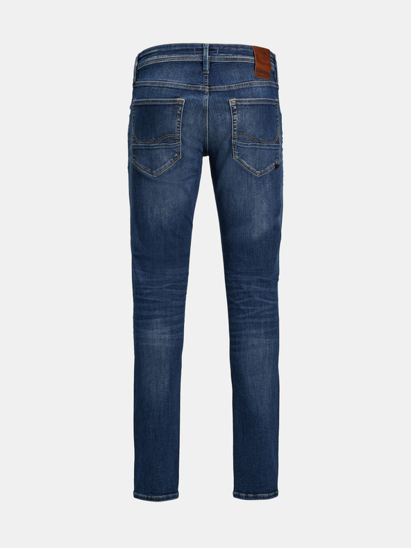 Jack & Jones Modré slim fit džínsy Jack & Jones Glenn