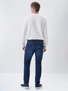 Salsa Jeans Tmavomodré pánske slim fit džínsy Salsa Jeans