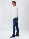 Salsa Jeans Tmavomodré pánske slim fit džínsy Salsa Jeans