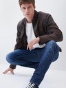 Salsa Jeans Tmavomodré pánske slim fit džínsy Salsa Jeans