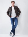 Salsa Jeans Tmavomodré pánske slim fit džínsy Salsa Jeans