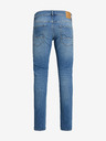 Jack & Jones Modré pánske slim fit džínsy s vyšívaným efektom Jack & Jones Glenn