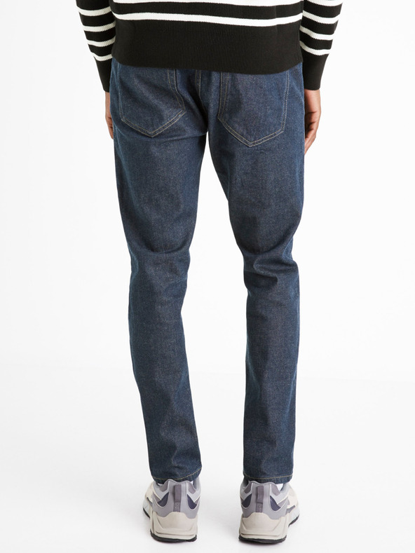 Celio Tmavomodré pánske slim fit džínsy Celio C25 Donew