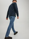 Jack & Jones Modré pánske džínsy úzkeho strihu Jack & Jones Clark