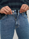 Jack & Jones Modré pánske džínsy úzkeho strihu Jack & Jones Clark