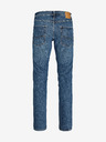 Jack & Jones Modré pánske džínsy úzkeho strihu Jack & Jones Clark