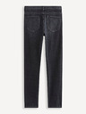 Celio Čierne pánske slim fit džínsy Celio C25 Dosoft25