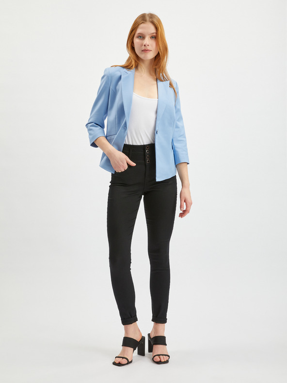 Orsay Svetlomodré dámske sako ORSAY