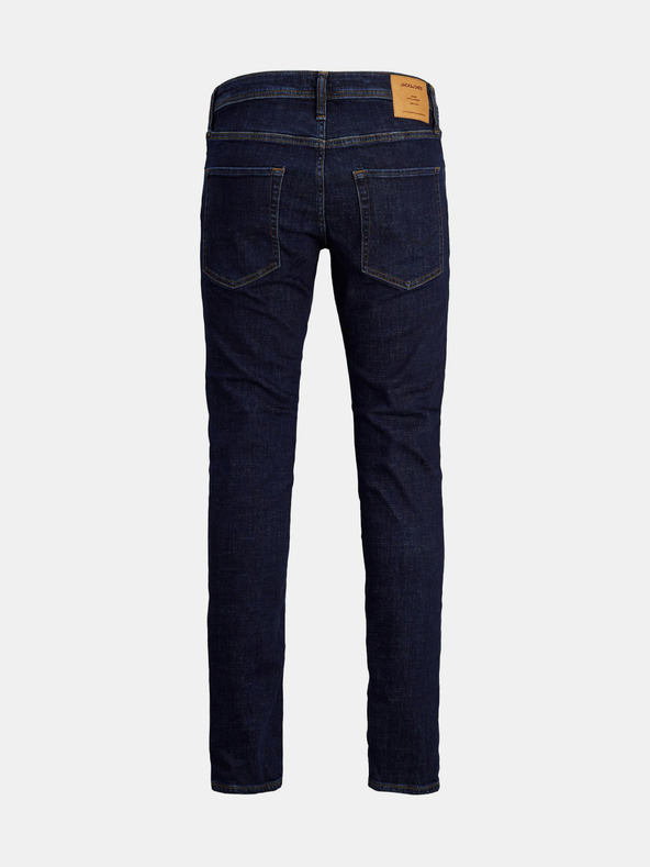 Jack & Jones Tmavomodré slim fit džínsy Jack & Jones Glenn