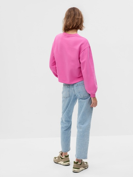GAP Mikina crop s logom GAP