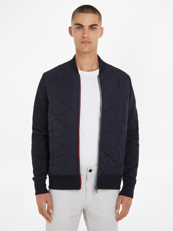 Tommy Hilfiger Mix Media Bomber Bunda